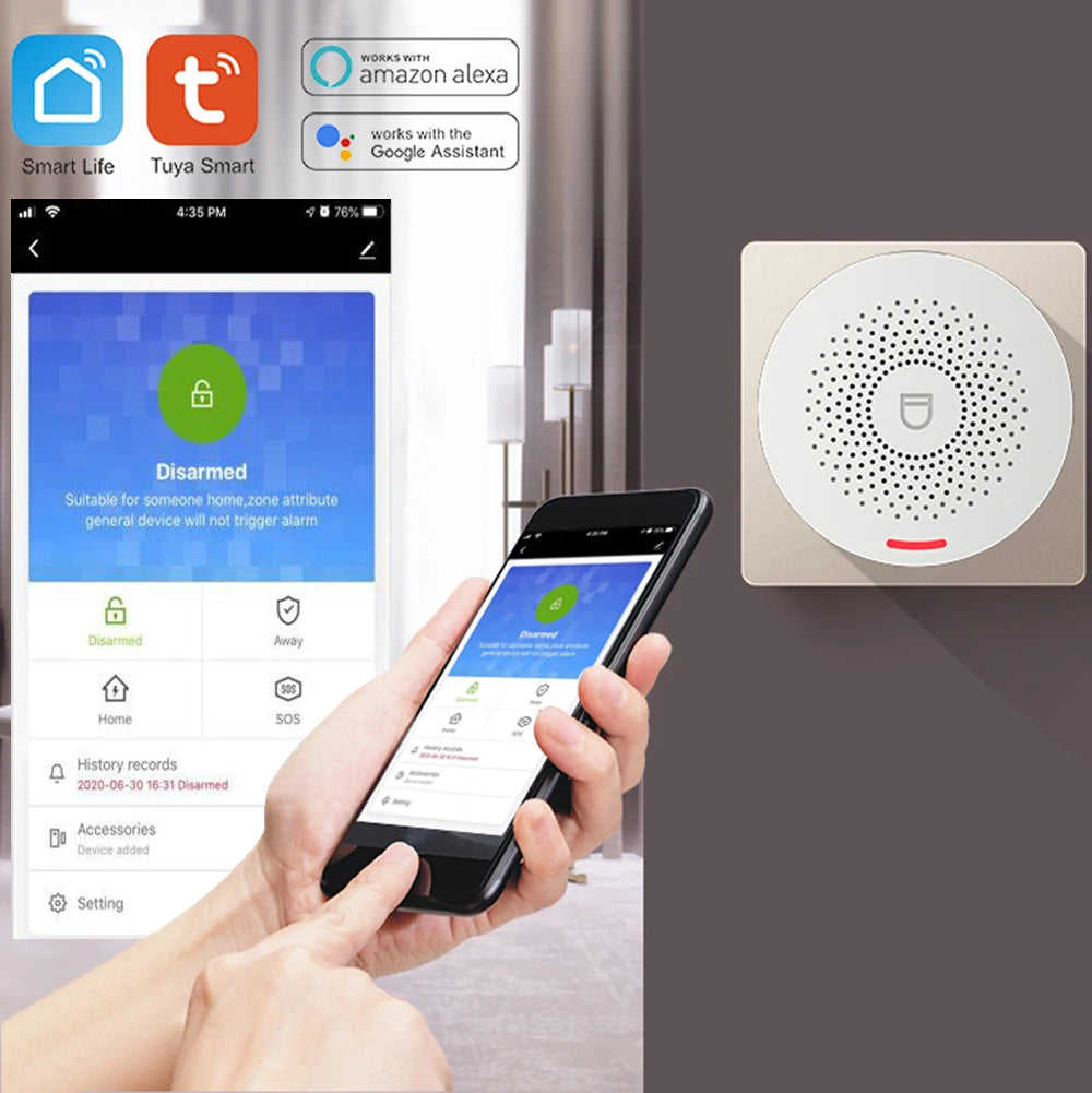 WIFI Intelligent Alarm Security System