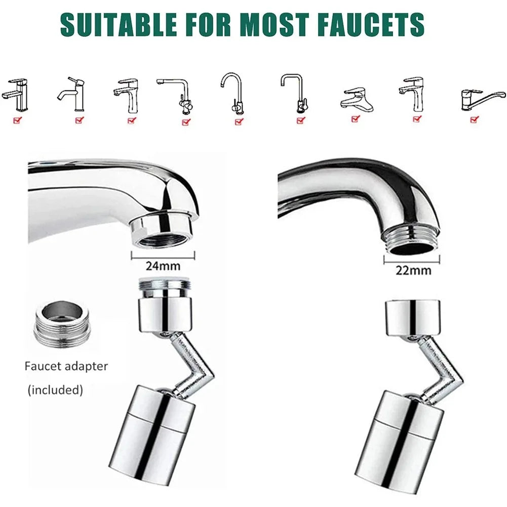 Universal Kitchen Anti-splash Aerator Faucet