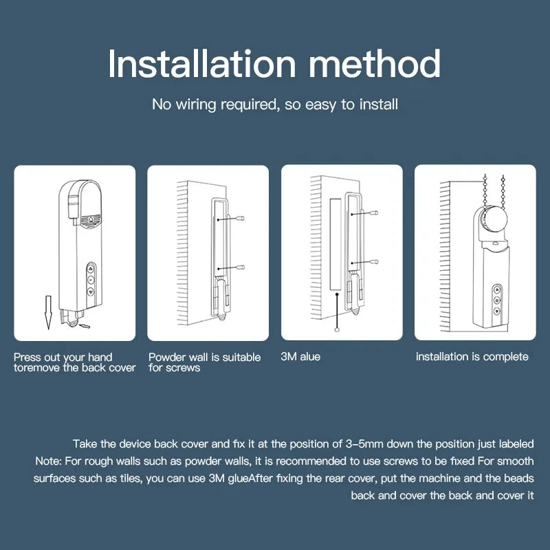 Tuya Smart Blind Motor Wifi Automatic Electric Roller