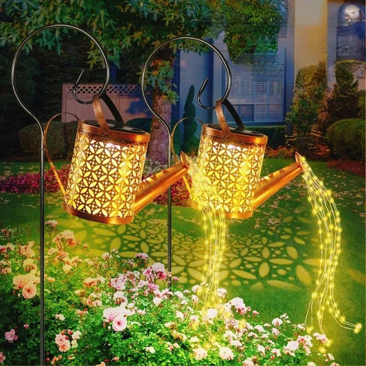 LED Solar Watering Can