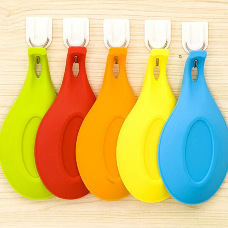 Silicone Multipurpose Spoon Rest Mat Holder