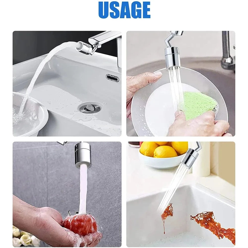 Universal Kitchen Anti-splash Aerator Faucet