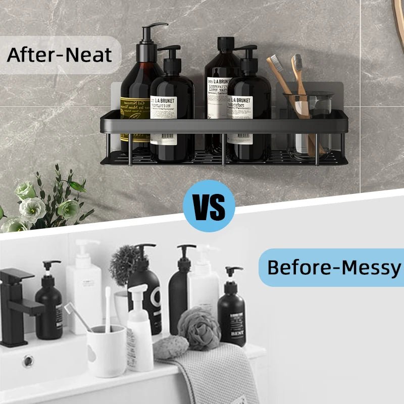 Aluminum Alloy Shampoo Rack Shower Shelf