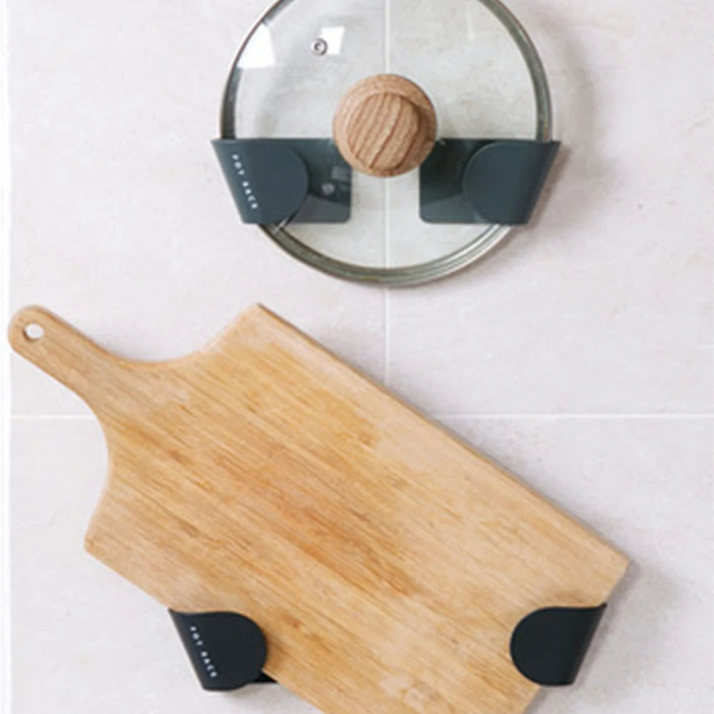 Wall Mounted Pot Lid Holder