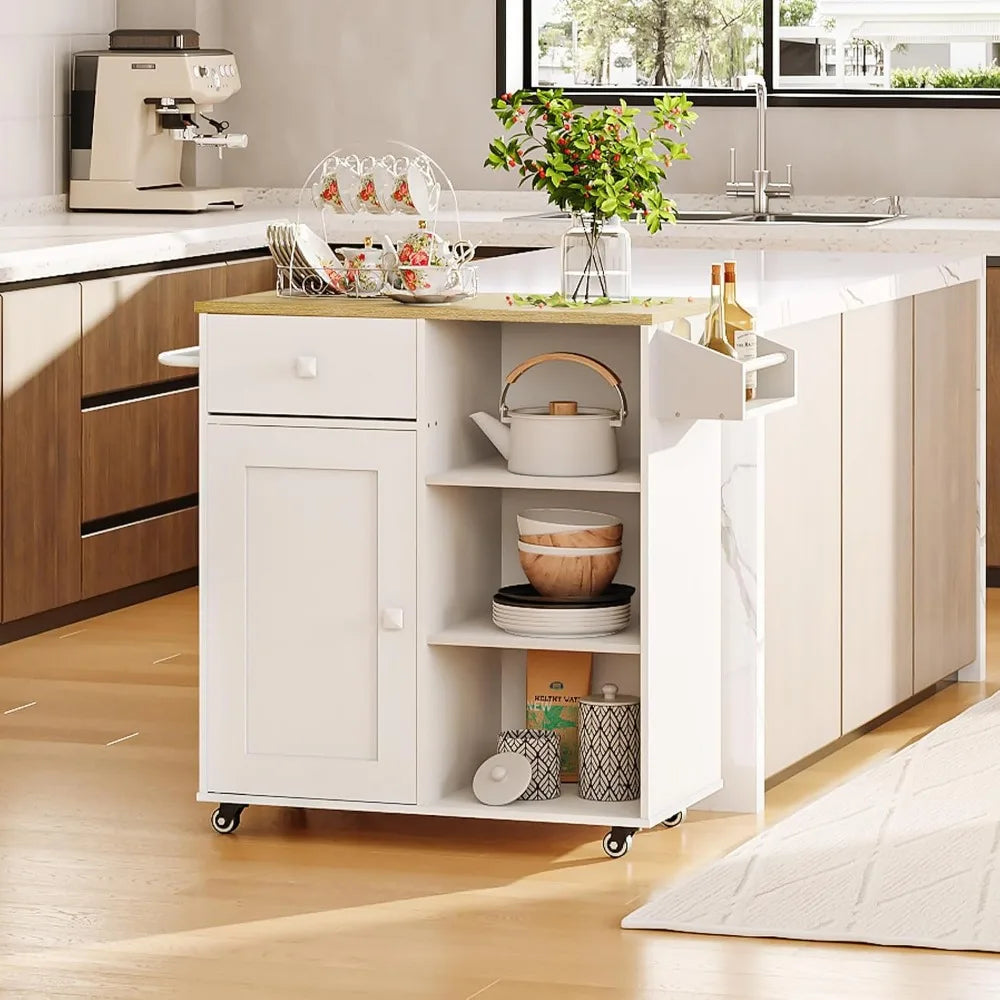 HOOBRO Kitchen, Storage Cabinet with Drawer