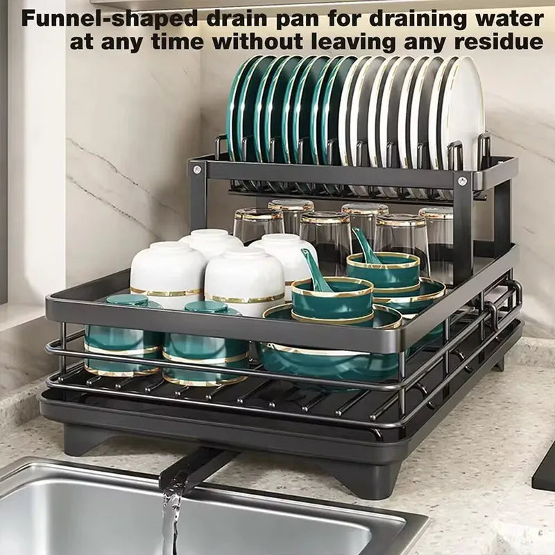 Adjustable Dish Drying Rack