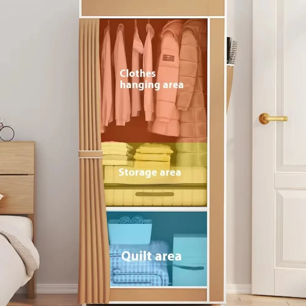 Foldable Multi-Layer Storage Rack