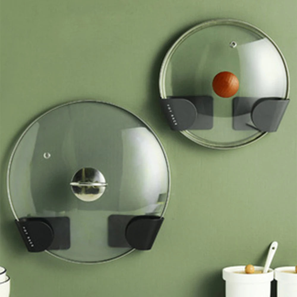 Wall Mounted Pot Lid Holder