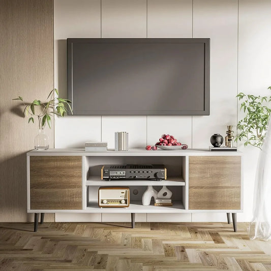 TV Console Table Media Cabinet