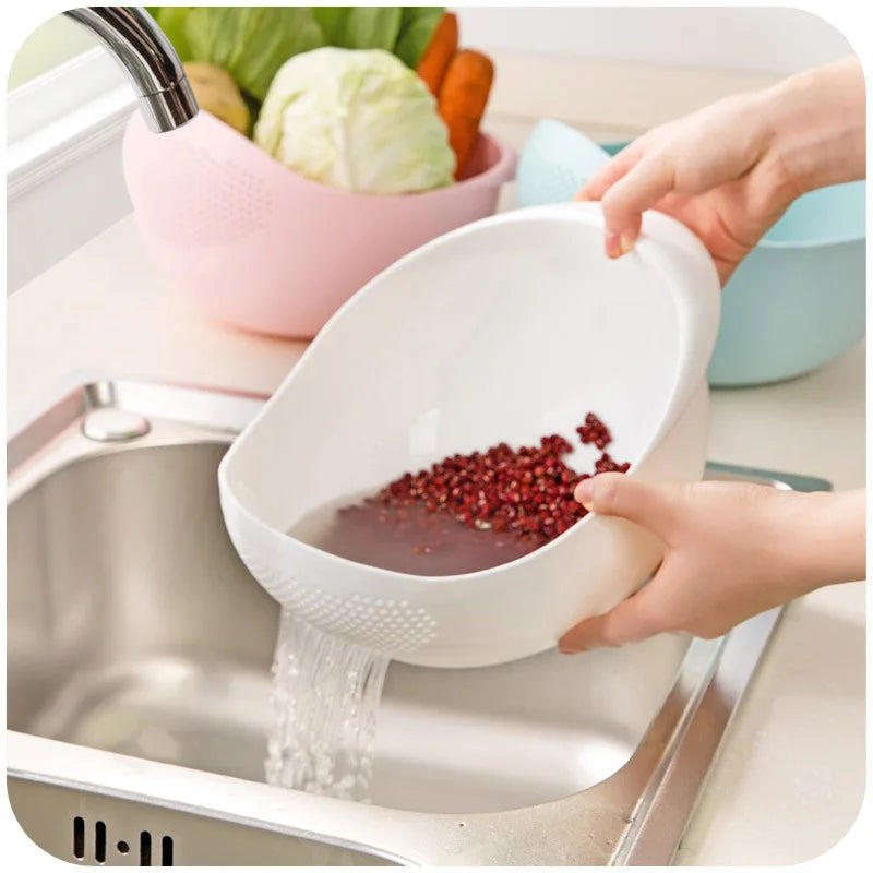 Rice Washing Filter Strainer Basket Colander