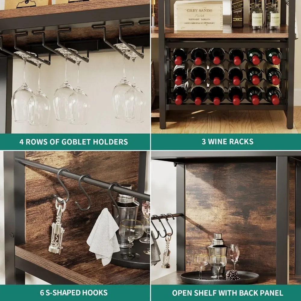 Wine glass storage cabinet, with power socket