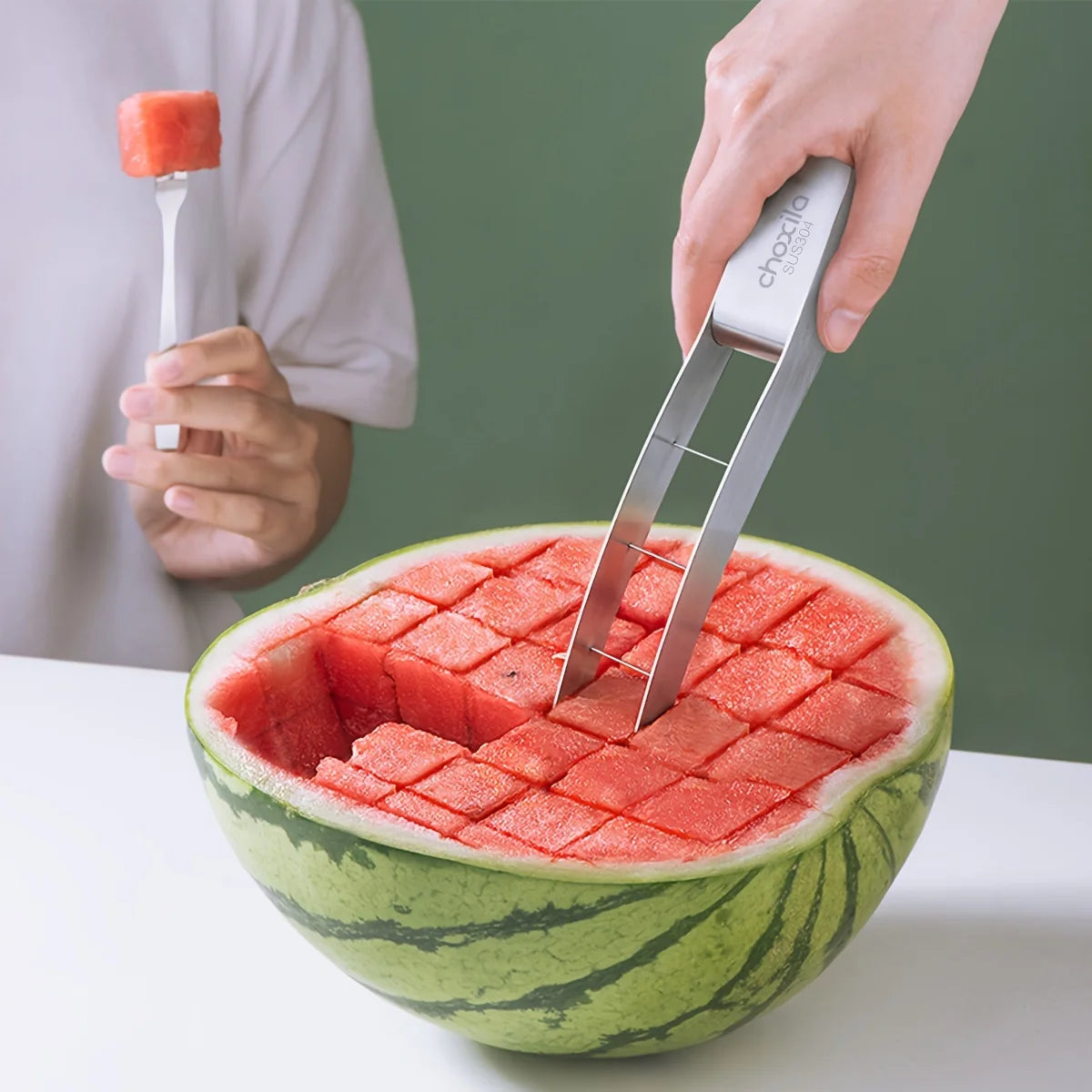 Innovative Watermelon Slicer