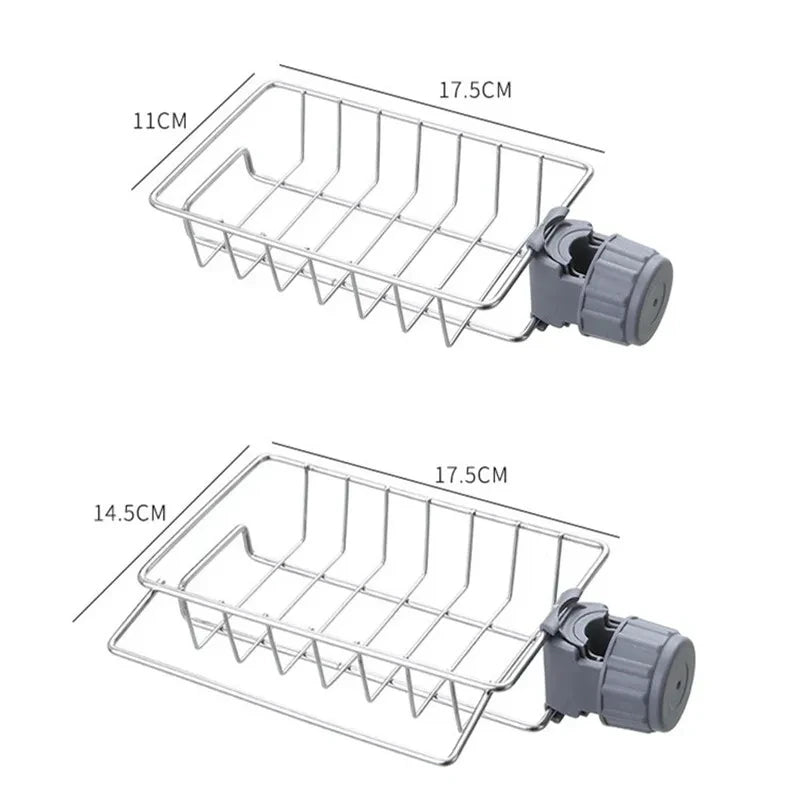 Sink Drain Rack Sponge Storage Holder