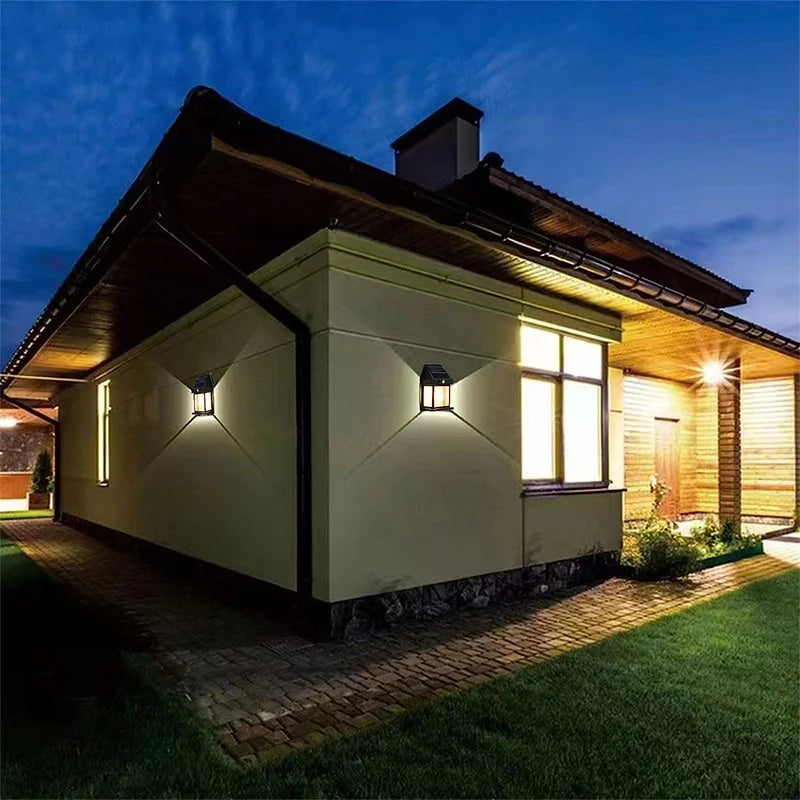 Solar Wall Lights Outdoor Tungsten Lamps