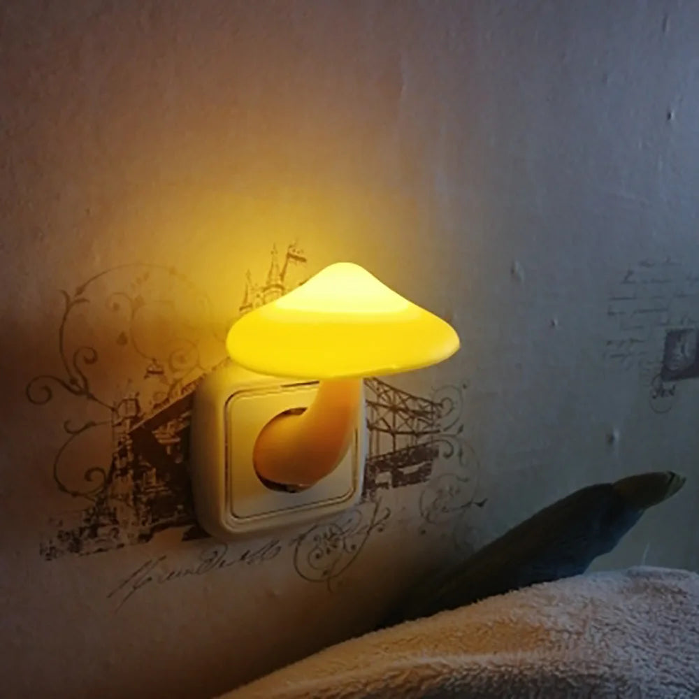 Mushroom Wall Socket Lamp