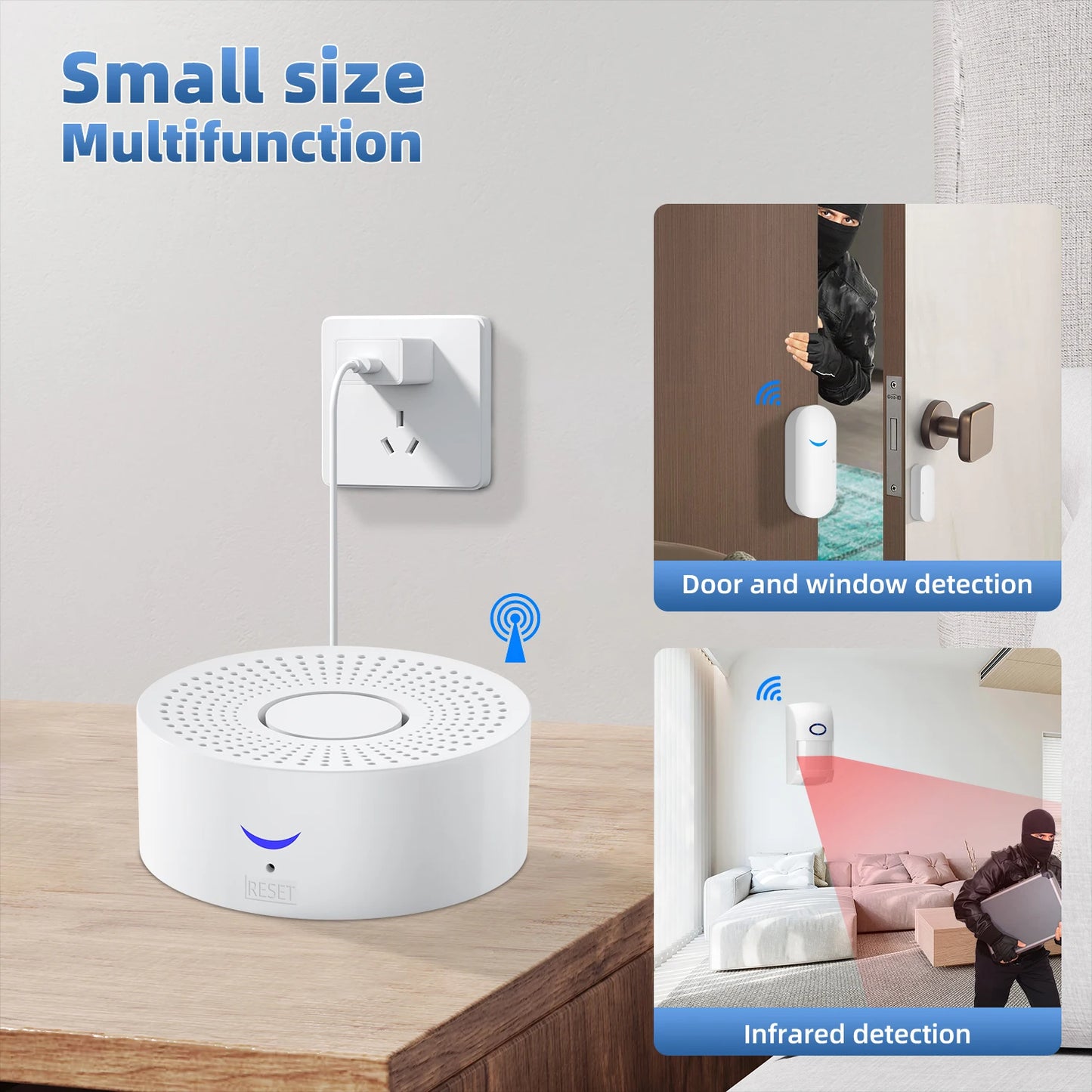 Tuya Wifi Smart Home Alarm System