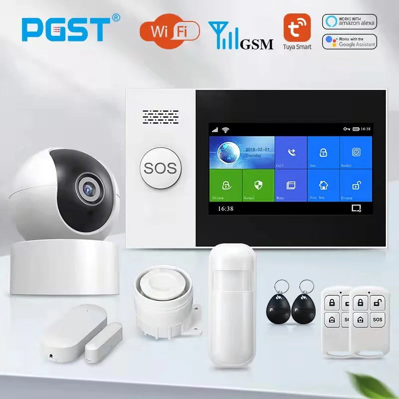 PGST PG-107 Tuya Wireless Home WIFI GSM Home Security